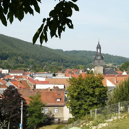 Ferienwohnung Haus Anna Bad Blankenburg Exterior foto